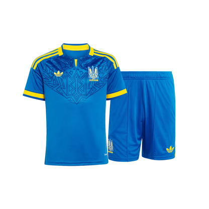Kids Kit Ukraine Away Fan Jersey World Cup 2026