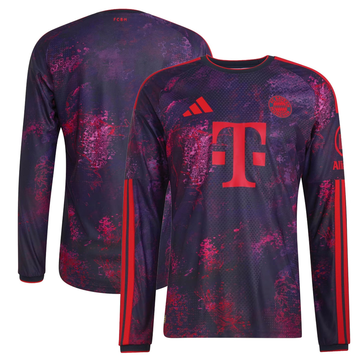 Bayern Munich Third Away Long Sleeve Fan Jersey Shirt 2026/27