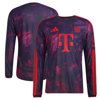 Bayern Munich Third Away Long Sleeve Fan Jersey Shirt 2026/27