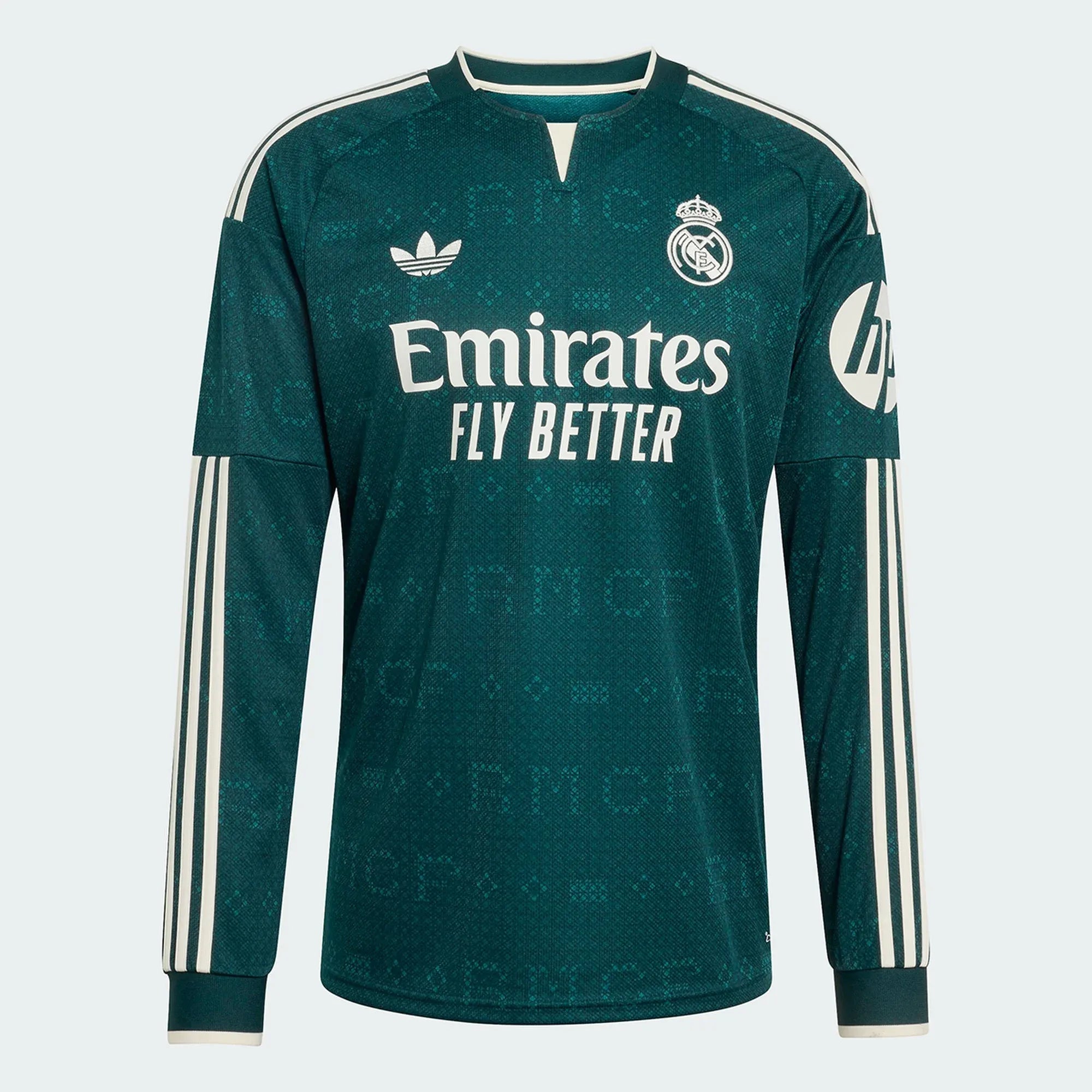 Real Madrid Away Long Sleeve Fan Jersey Shirt 2026/27