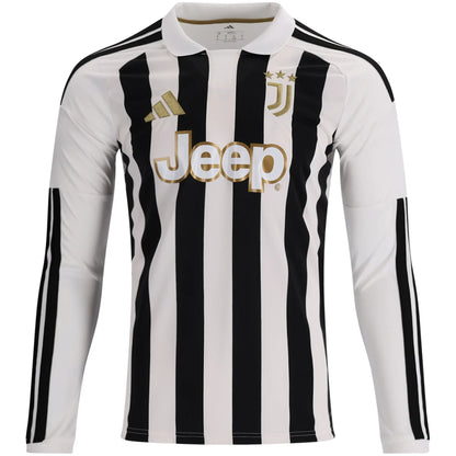 Juventus Home Long Sleeve Fan Jersey Shirt 2026/27