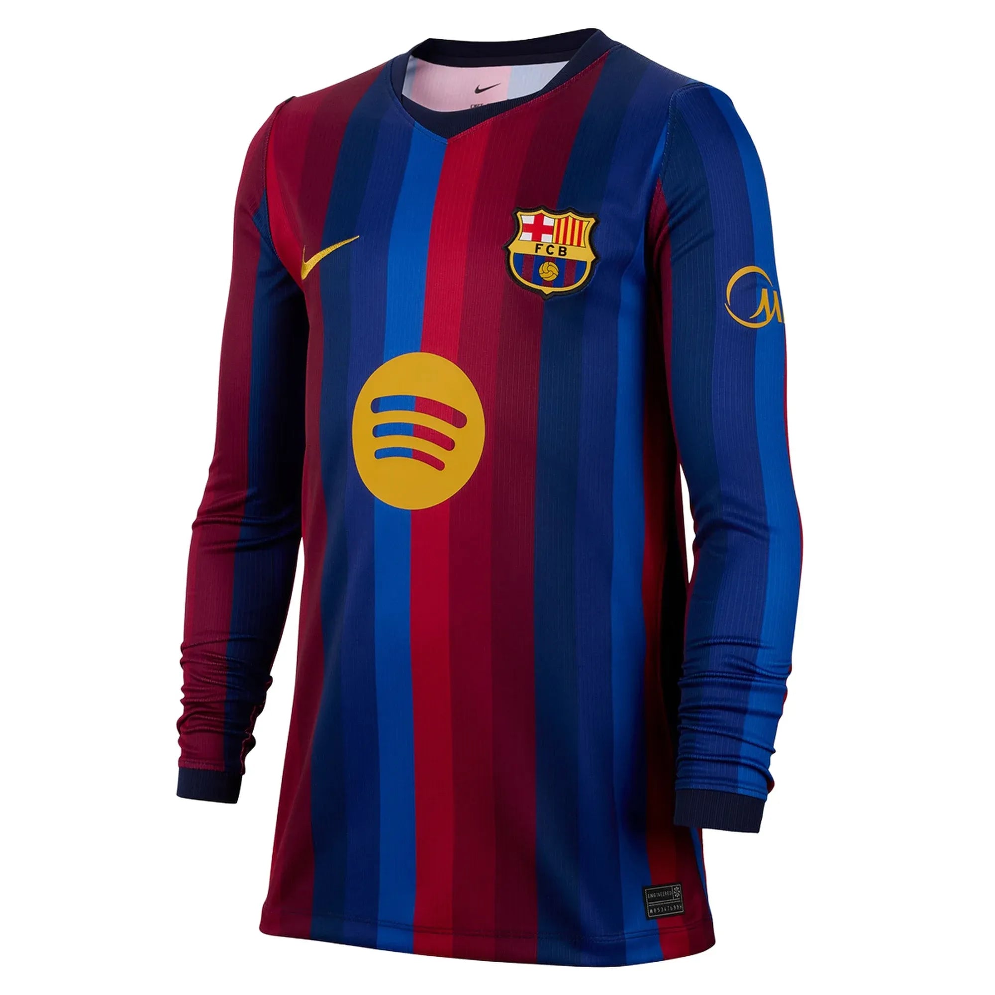 Barcelona Home Long Sleeve Fan Jersey Shirt 2026/27