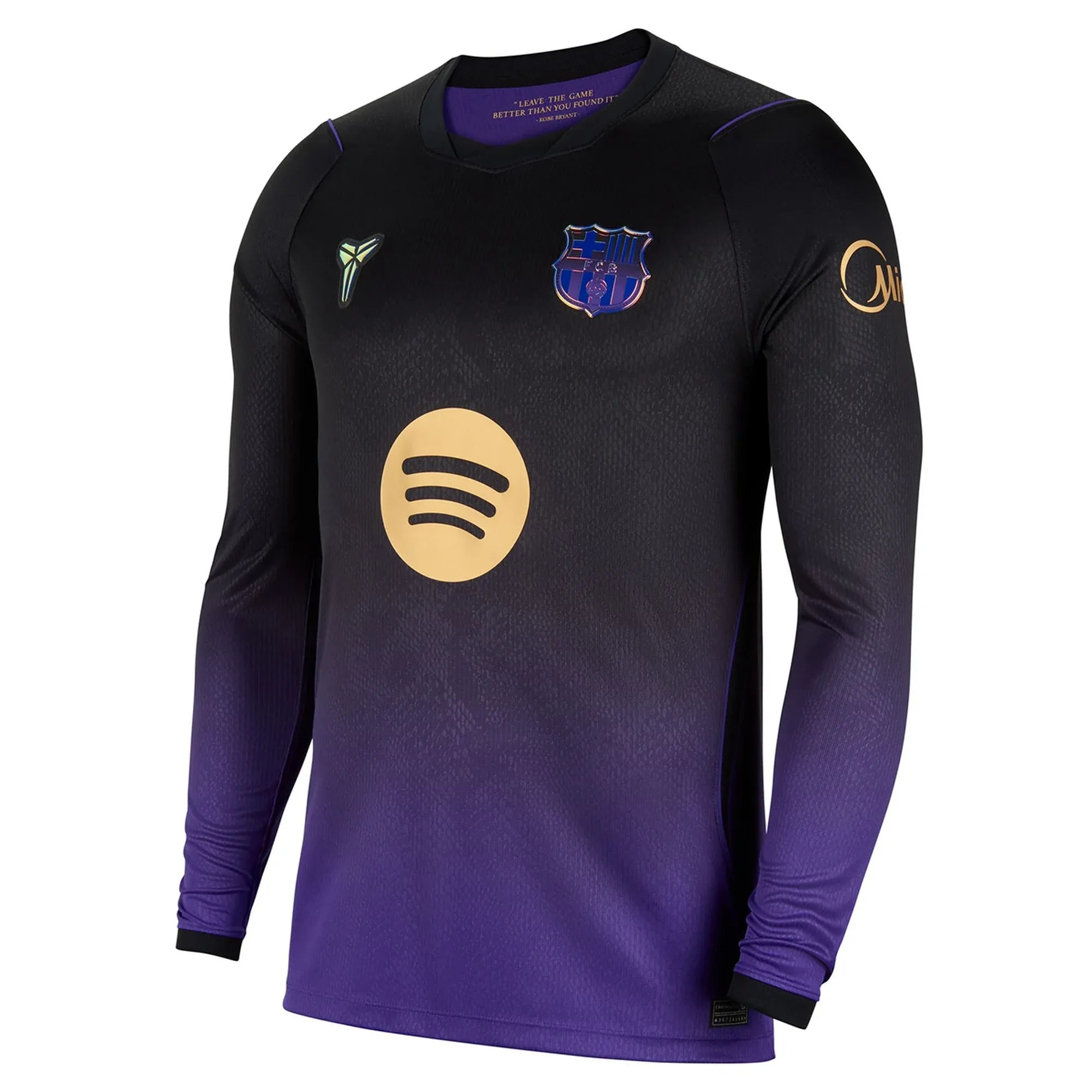 Barcelona Away Long Sleeve Fan Jersey Shirt 2026/27