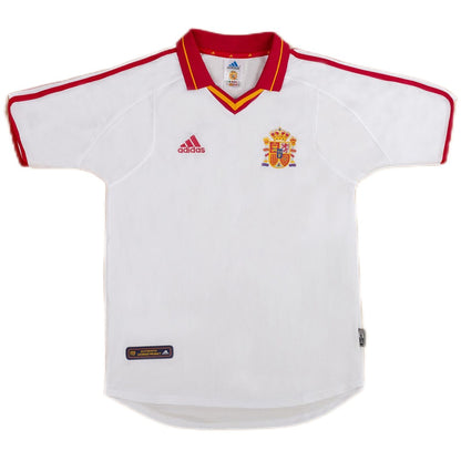 Spain Away Retro Jersey Euro Cup 2000