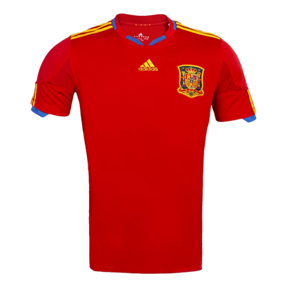 Retro Soccer Jersey Spain Home World Cup 2010