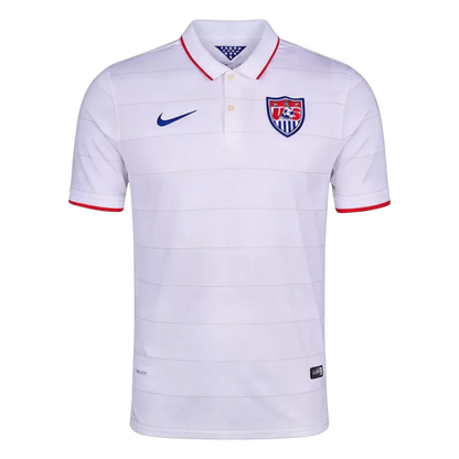 Retro Soccer Jersey USA Home 2014