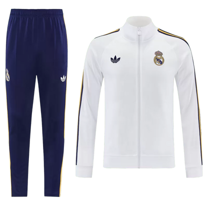 Real Madrid Tracksuit 2026/27 White 2