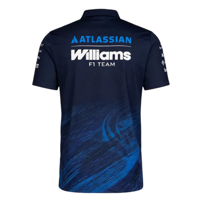 Williams F1 2026 Team Polo Navy