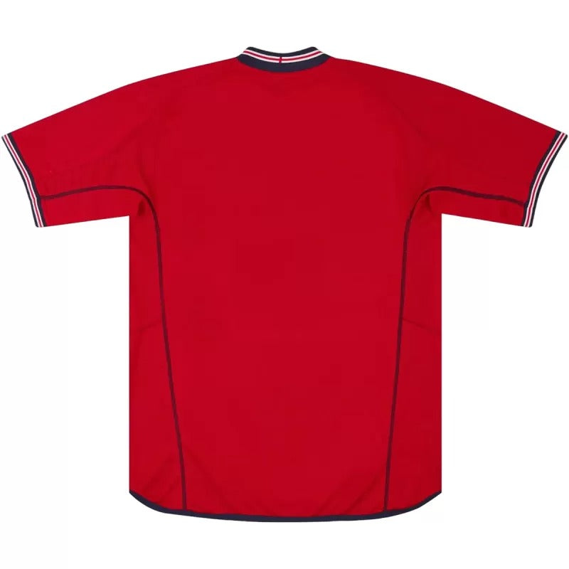 Retro Jersey England Away World Cup 2002