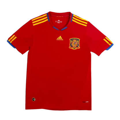 Retro Soccer Jersey Spain Home World Cup 2010