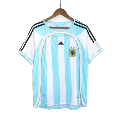 Retro Jersey Argentina Home World Cup 2006
