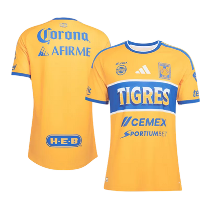 Tigres UANL Home Player Version Jersey 2026/27