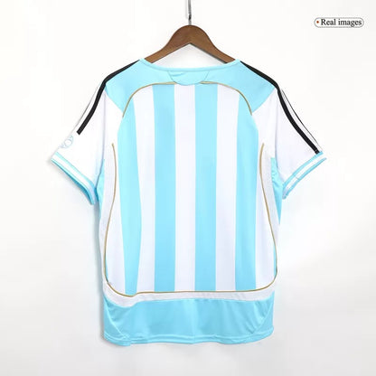 Retro Jersey Argentina Home World Cup 2006